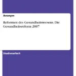 gesundheitsreform — DE news