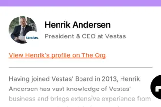 henrik andersen — DE news
