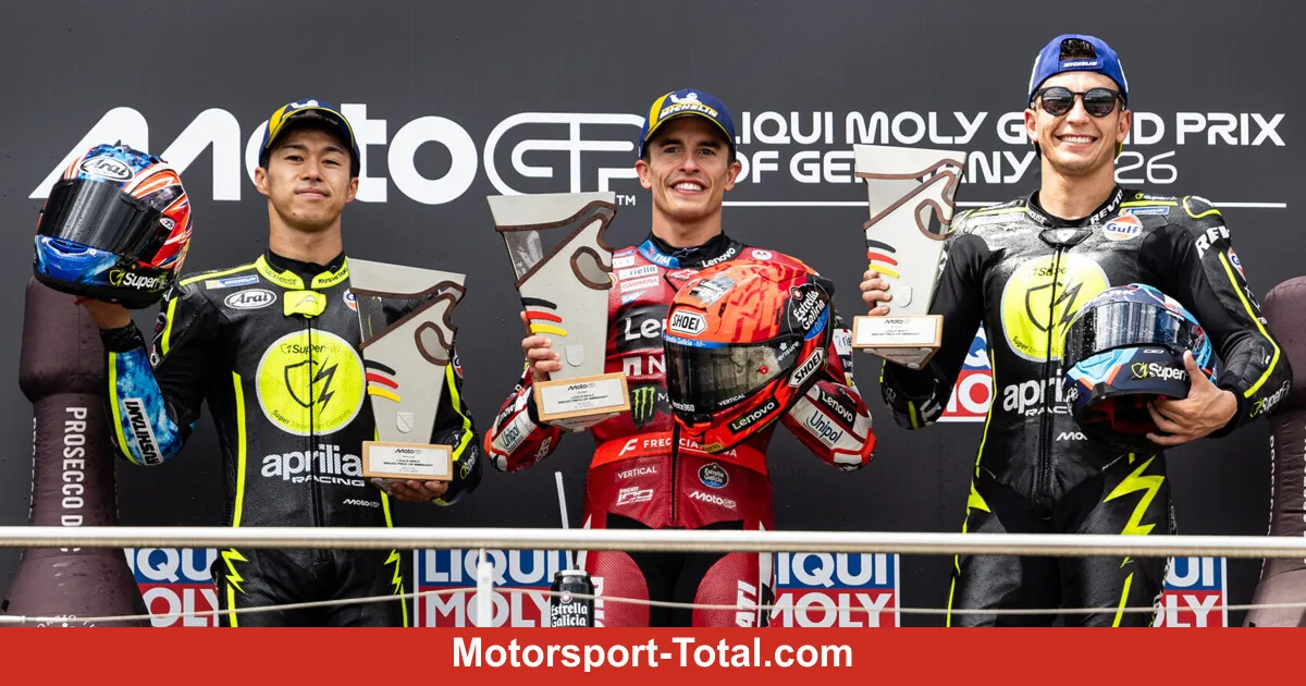 Motorsport: 10. MotoGP-Sieg am Sachsenring! Marc Marquez zieht mit Agostini gleich - BILD