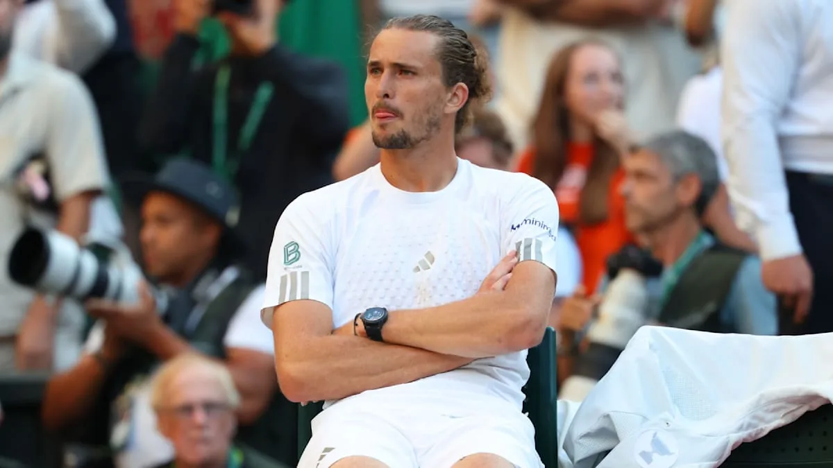 Tennis: Schock-Szene im Finale von Wimbledon: So steht es um das Knie von Alexander Zverev - BILD