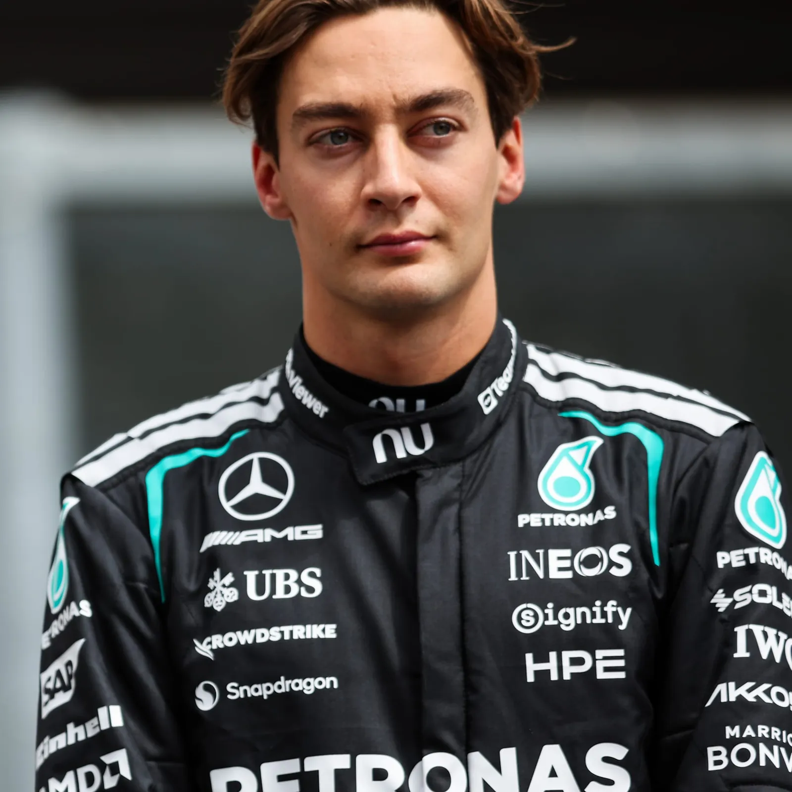 KIMI ANTONELLI Andrea (ita), Mercedes AMG F1 Team W16, portrait RUSSELL George (gbr), Mercedes AMG F1 Team W17, portrait during the Formula 1 Belgian Grand Prix 2026, 10th round of the 2026 Formula One World Championship from July 17 to 19, 2026 on the Circuit de Spa-Francorchamps, in Stavelot, Belgium